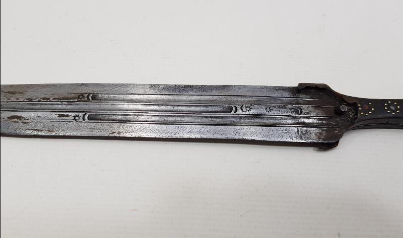 OSMANLI DÖNEMİ AY YILDIZLI ÇERKES KAMASI