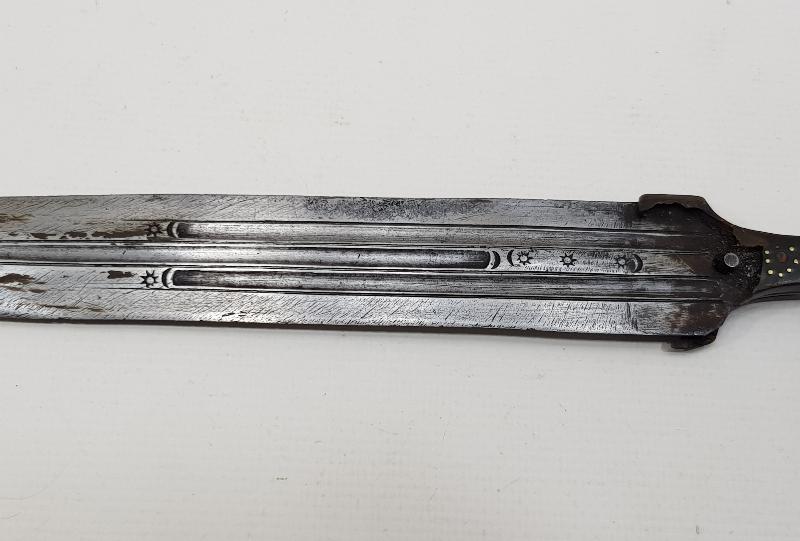 OSMANLI DÖNEMİ AY YILDIZLI ÇERKES KAMASI