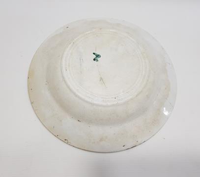 OSMANLI DÖNEMİ ÇİÇEK DESENLİ PORSELEN TABAK