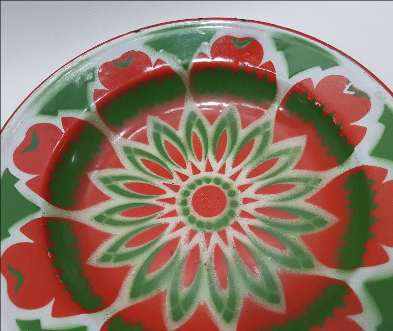 OSMANLI DÖNEMİ EMAYE TABAK