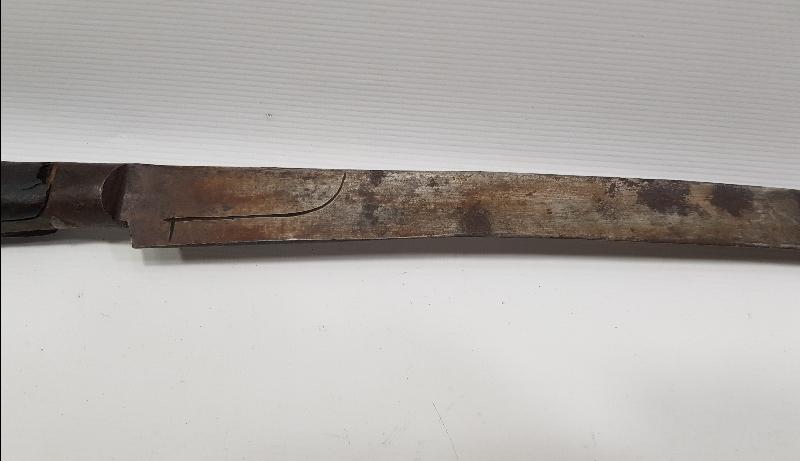 OSMANLI DÖNEMİ KALLAVİ BOY YATAĞAN KILIÇ