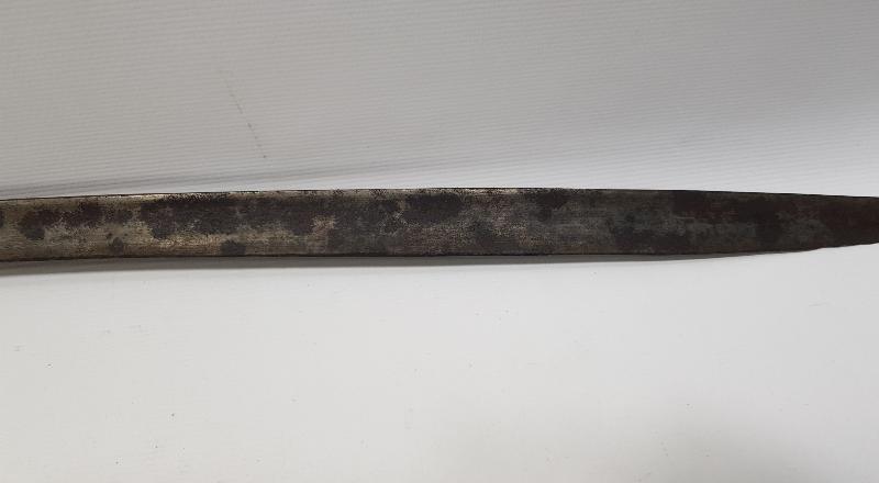 OSMANLI DÖNEMİ KALLAVİ BOY YATAĞAN KILIÇ