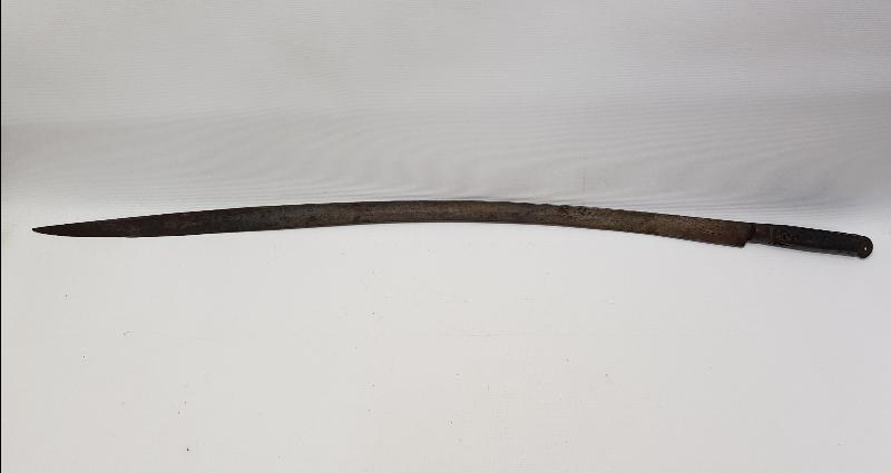 OSMANLI DÖNEMİ KALLAVİ BOY YATAĞAN KILIÇ