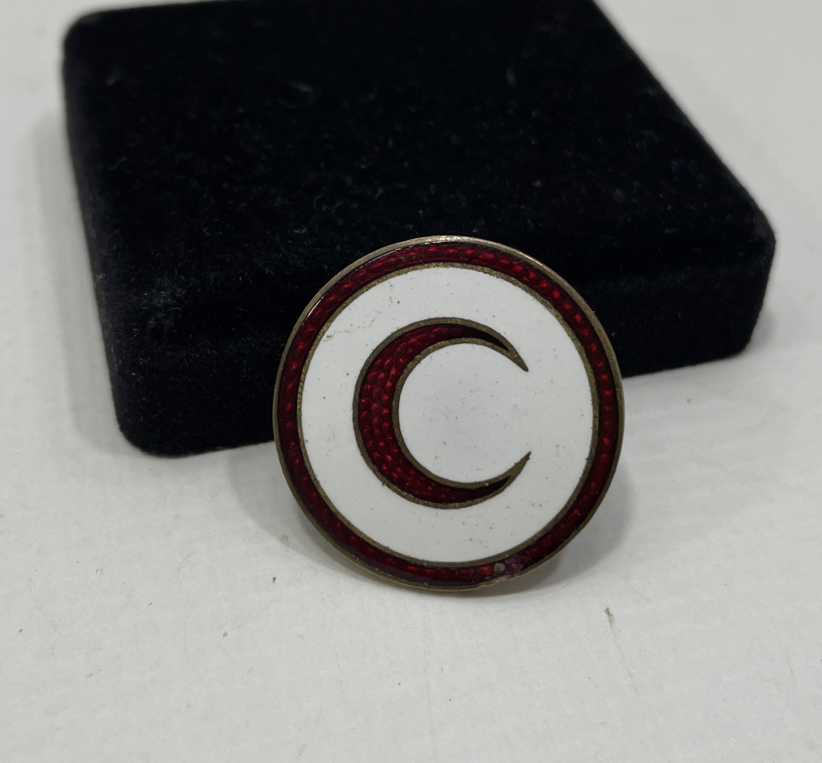 OSMANLI DÖNEMİ MİNELİ HİLAL-İ AHMER ROZET