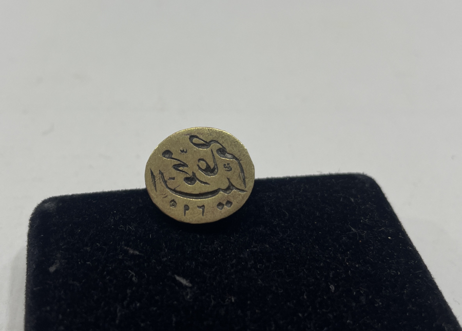 OSMANLI DÖNEMİ NADİR FORMDA HAKKAK PARAFLI ŞAHIS MÜHRÜ