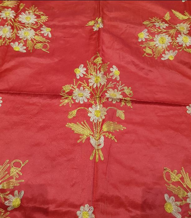 OSMANLI DÖNEMİ RUM İŞİ SUZENİ İPEK BOHÇA