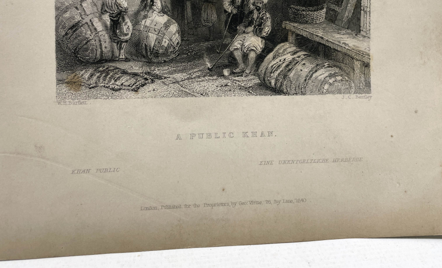 OSMANLI DÖNEMİ NADİR GRAVÜR