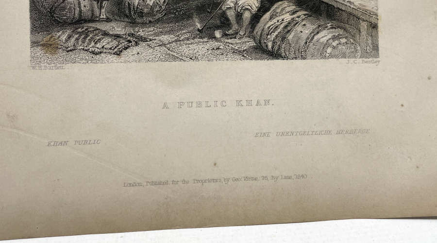 OSMANLI DÖNEMİ NADİR GRAVÜR