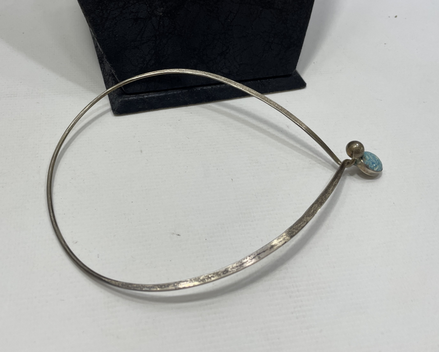 TURKUAZ TAŞLI ÖZEL YAPIM KOLYE