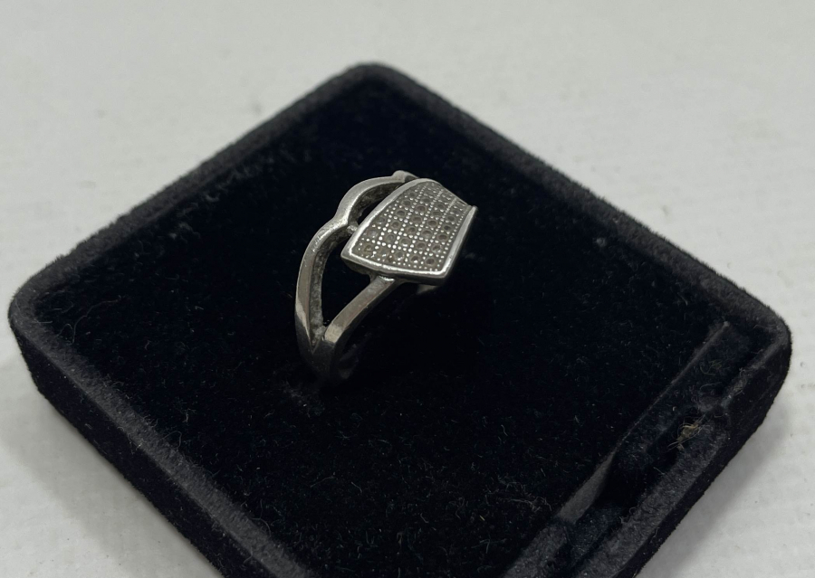 ZİHGİR FORMUNDA GÜMÜŞ YÜZÜK