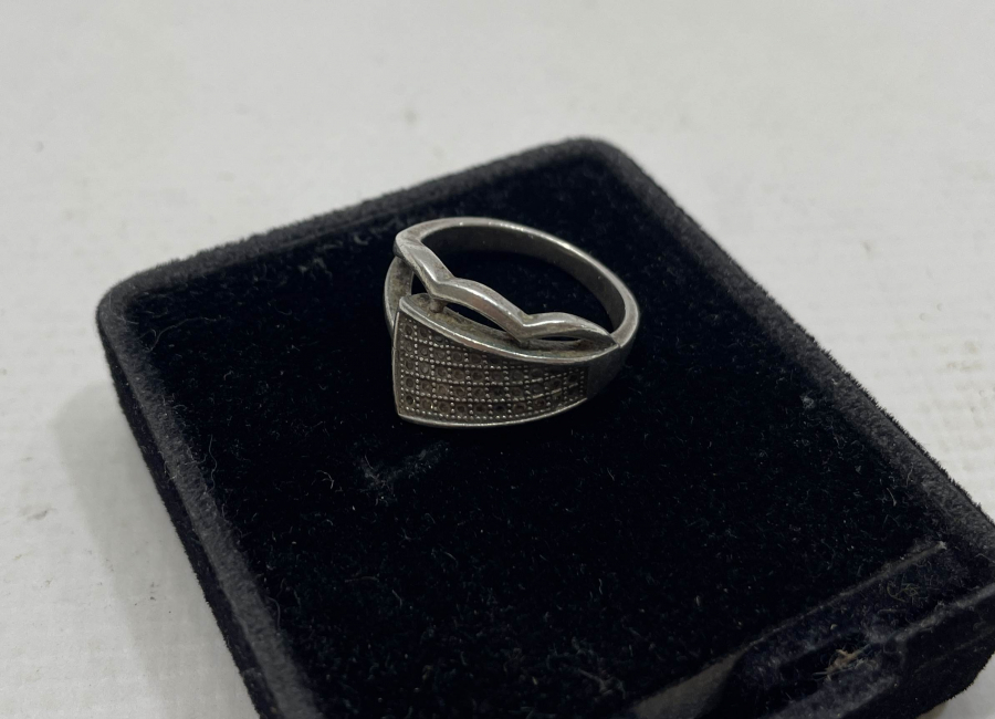 ZİHGİR FORMUNDA GÜMÜŞ YÜZÜK