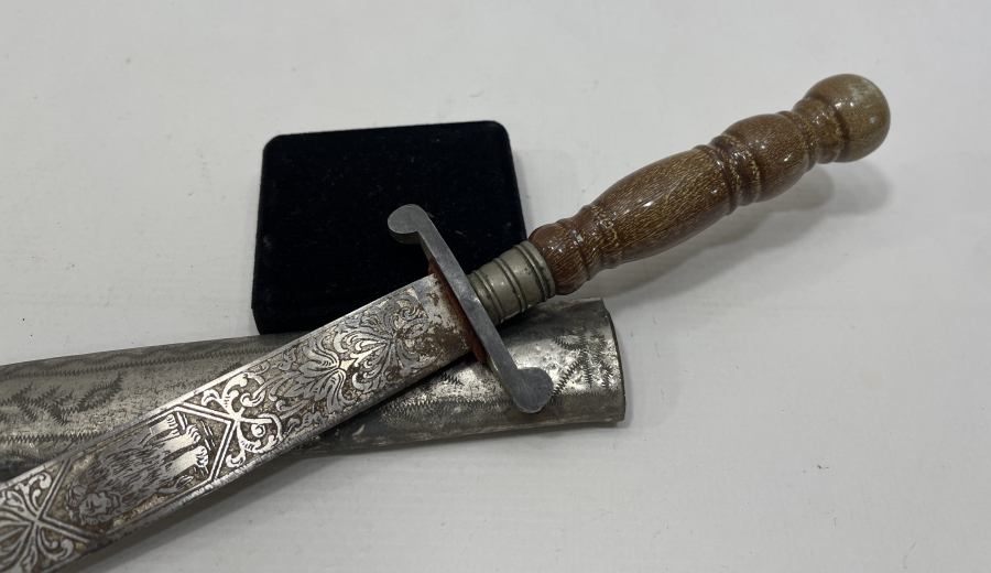 1. DÜNYA SAVAŞI DÖNEMİ ÇOK NADİR BURSA YAPIMI İTTİFAK SUBAY MEÇİ