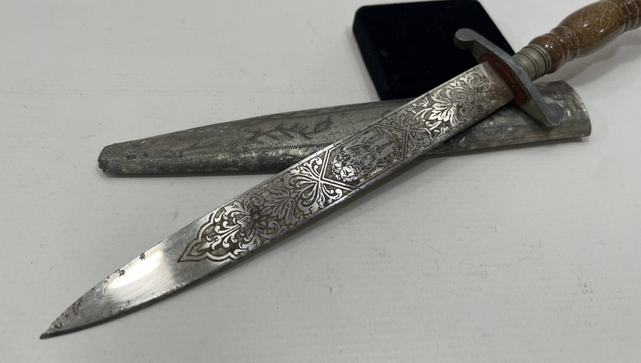 1. DÜNYA SAVAŞI DÖNEMİ ÇOK NADİR BURSA YAPIMI İTTİFAK SUBAY MEÇİ