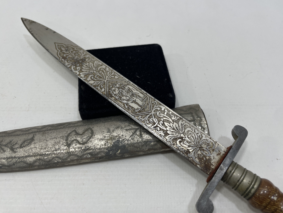 1. DÜNYA SAVAŞI DÖNEMİ ÇOK NADİR BURSA YAPIMI İTTİFAK SUBAY MEÇİ