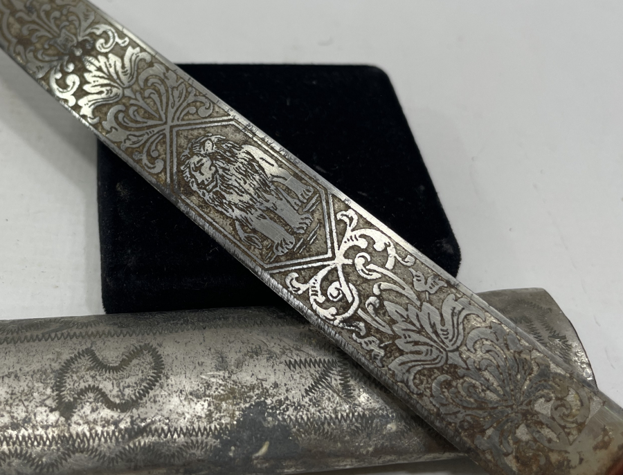 1. DÜNYA SAVAŞI DÖNEMİ ÇOK NADİR BURSA YAPIMI İTTİFAK SUBAY MEÇİ