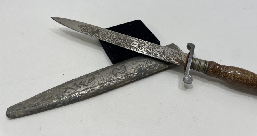 1. DÜNYA SAVAŞI DÖNEMİ ÇOK NADİR BURSA YAPIMI İTTİFAK SUBAY MEÇİ