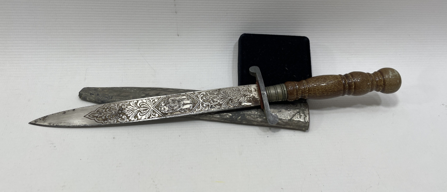 1. DÜNYA SAVAŞI DÖNEMİ ÇOK NADİR BURSA YAPIMI İTTİFAK SUBAY MEÇİ