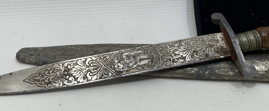 1. DÜNYA SAVAŞI DÖNEMİ ÇOK NADİR BURSA YAPIMI İTTİFAK SUBAY MEÇİ