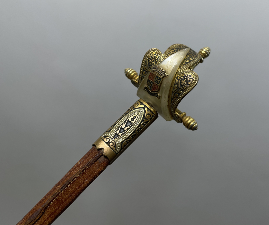 1900 BAŞLARI ÇOK NADİR KILIÇ FORMUNDA TOLEDO ZARF AÇACAĞI