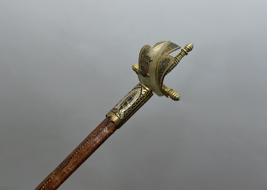 1900 BAŞLARI ÇOK NADİR KILIÇ FORMUNDA TOLEDO ZARF AÇACAĞI