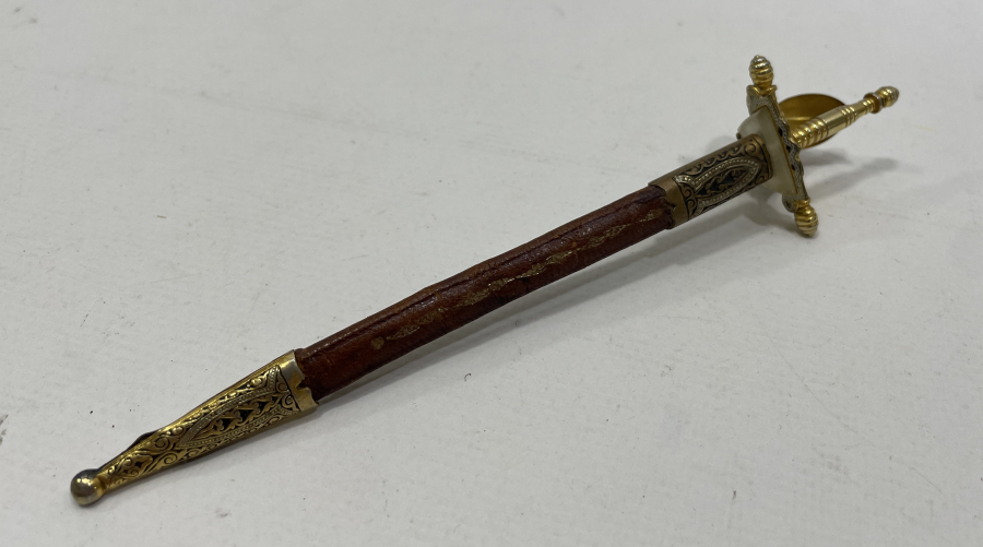 1900 BAŞLARI ÇOK NADİR KILIÇ FORMUNDA TOLEDO ZARF AÇACAĞI