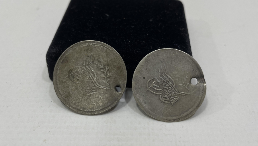 OSMANLI DÖNEMİ 2 ADET GÜMÜŞ 10 KURUŞ
