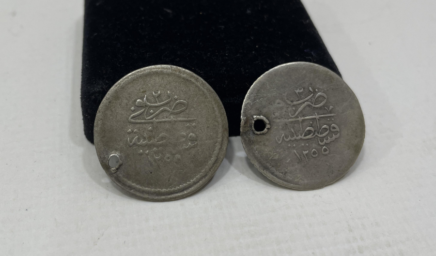 OSMANLI DÖNEMİ 2 ADET GÜMÜŞ 10 KURUŞ