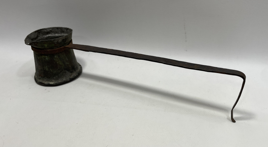 OSMANLI DÖNEMİ BÜYÜK BOY EL YAPIMI KAHVECİ İŞİ CEZVE