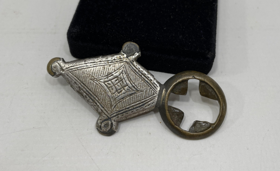 OSMANLI DÖNEMİ ÇOK NADİR GÜMÜŞ İŞÇİLİKLİ KİLİT ÜSTÜ