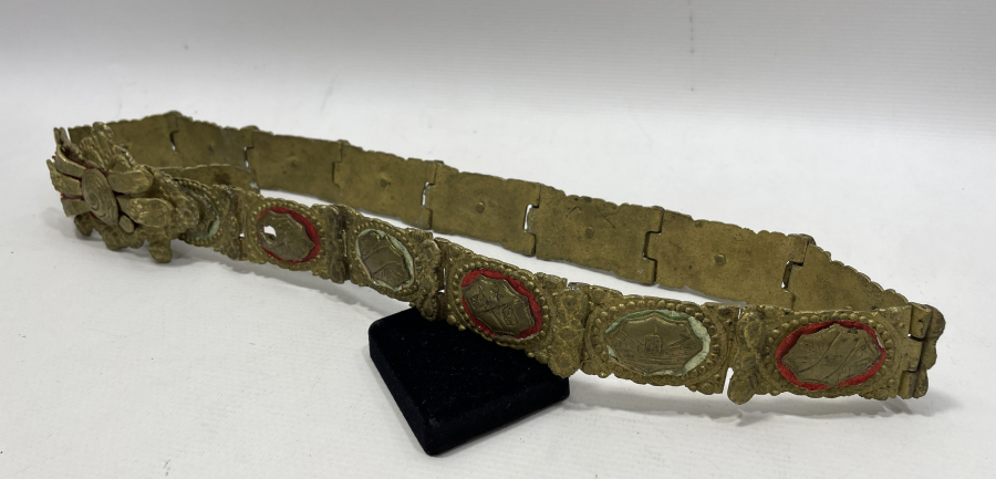 OSMANLI DÖNEMİ MEŞRUTİYET SANCAKLI VE AY YILDIZLI VAN İŞİ GELİN KEMERİ