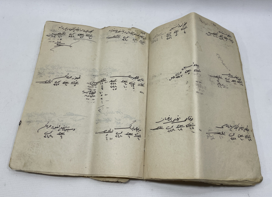 OSMANLI DÖNEMİ NADİR BAKKAL VERESİYE DEFTERİ