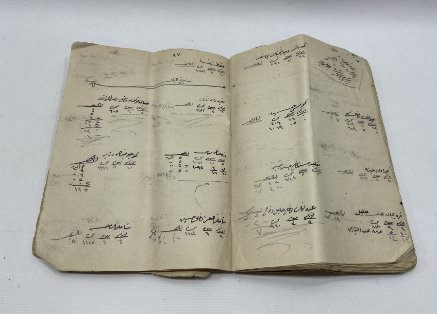 OSMANLI DÖNEMİ NADİR BAKKAL VERESİYE DEFTERİ