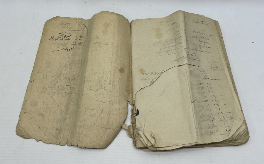 OSMANLI DÖNEMİ NADİR BAKKAL VERESİYE DEFTERİ