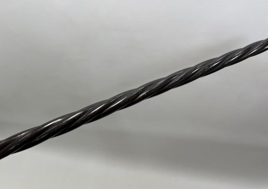 OSMANLI DÖNEMİ NADİR FORMDA ÇERKES İŞİ AT KAMÇISI