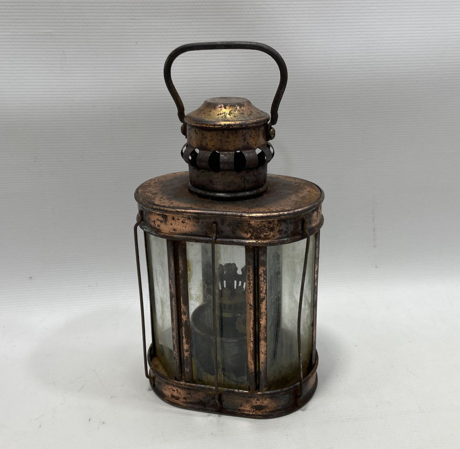 OSMANLI DÖNEMİ NADİR FORMDA EL GAZ LAMBASI