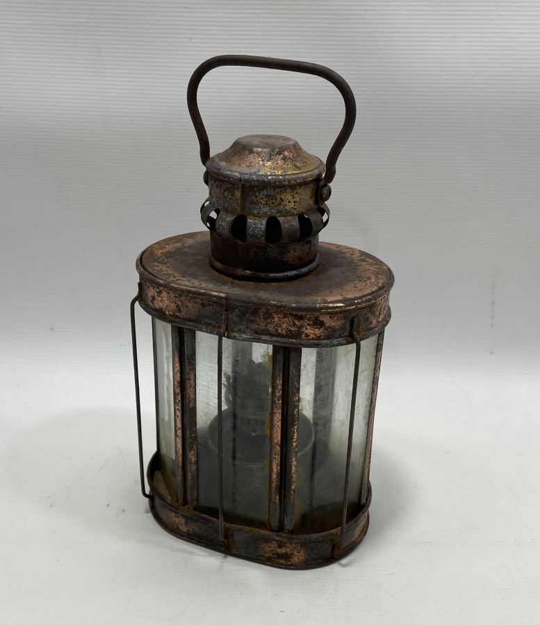 OSMANLI DÖNEMİ NADİR FORMDA EL GAZ LAMBASI