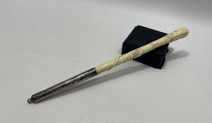 OSMANLI DÖNEMİ NADİR FORMDA OKUMA ÇUBUĞU