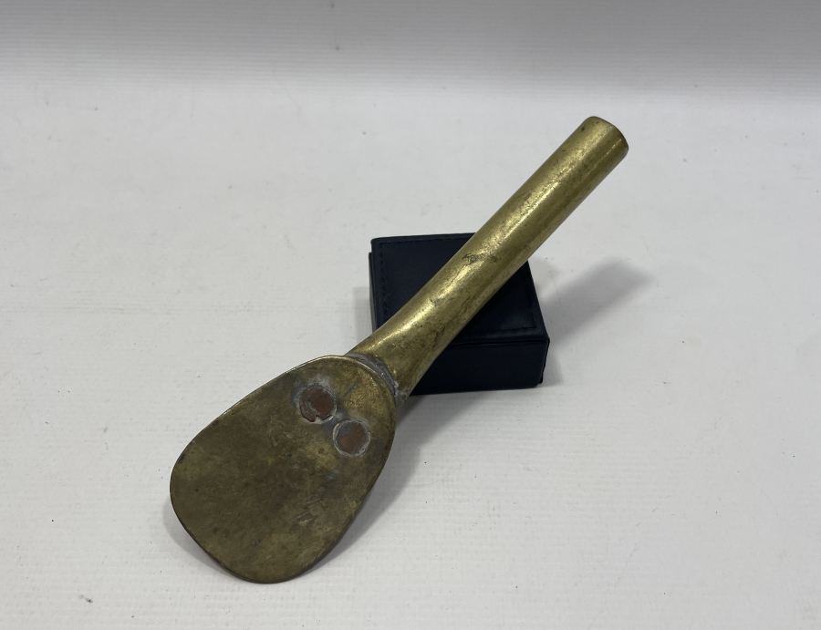 OSMANLI DÖNEMİ PERÇİNLİ NADİR DONDURMACI KAŞIĞI