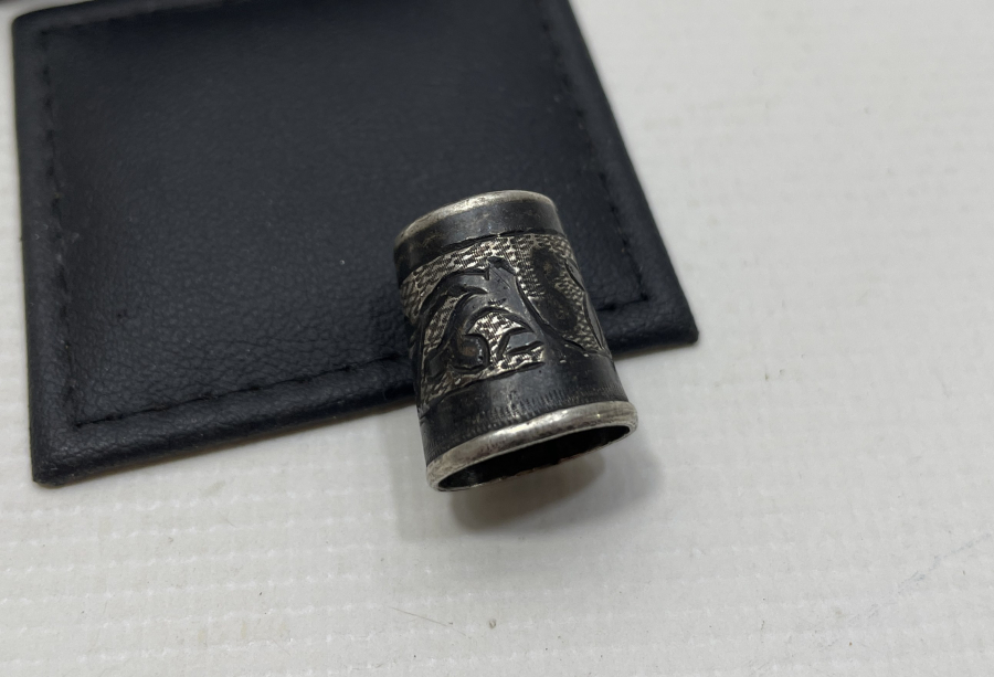 OSMANLI DÖNEMİ SAVATLI VAN İŞİ GÜMÜŞ TERZİ YÜKSÜĞÜ 