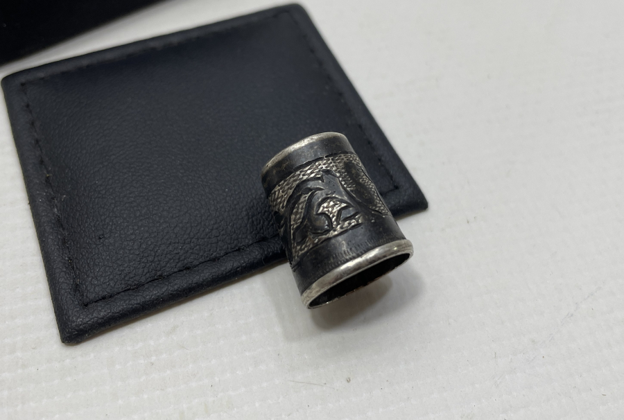 OSMANLI DÖNEMİ SAVATLI VAN İŞİ GÜMÜŞ TERZİ YÜKSÜĞÜ 