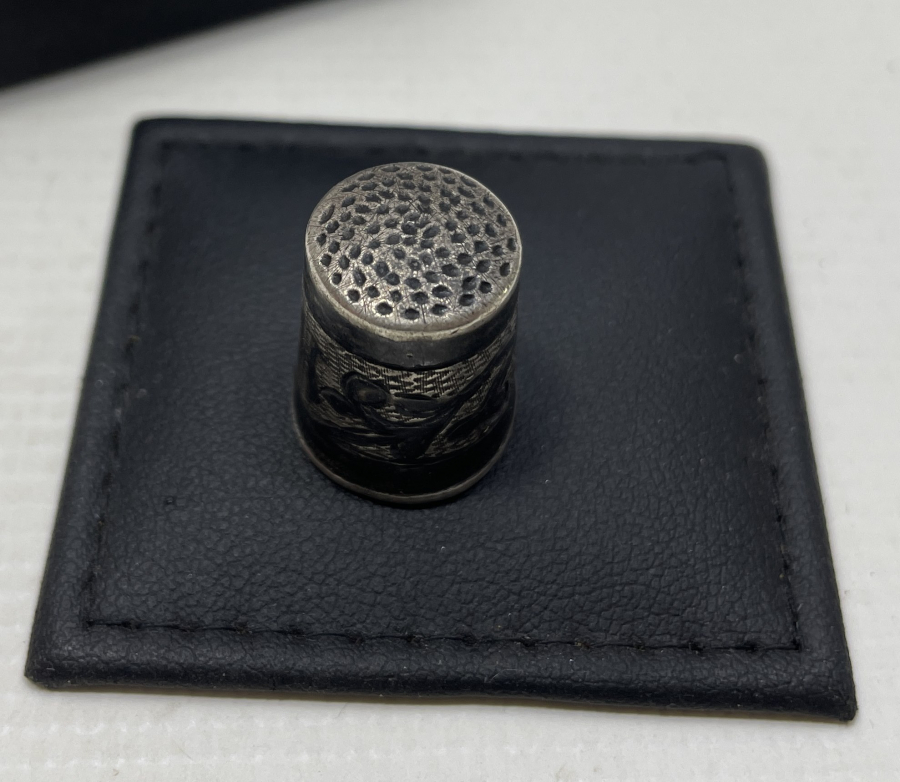 OSMANLI DÖNEMİ SAVATLI VAN İŞİ GÜMÜŞ TERZİ YÜKSÜĞÜ 