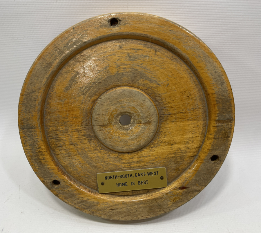 OSMANLI DÖNEMİ ÜZERİ OSMANLICA YAZILI ÇOK NADİR GEMİ PUSULASI