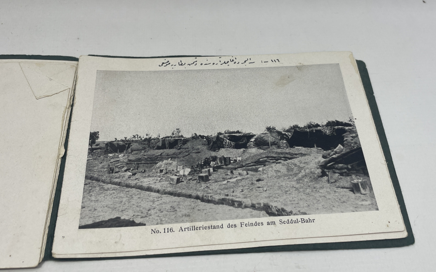 1. DÜNYA SAVAŞI'NDA ÇANAKKALE CEPHESİ GÖRSELLERİ BULUNAN ALBÜM