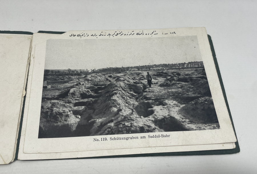 1. DÜNYA SAVAŞI'NDA ÇANAKKALE CEPHESİ GÖRSELLERİ BULUNAN ALBÜM