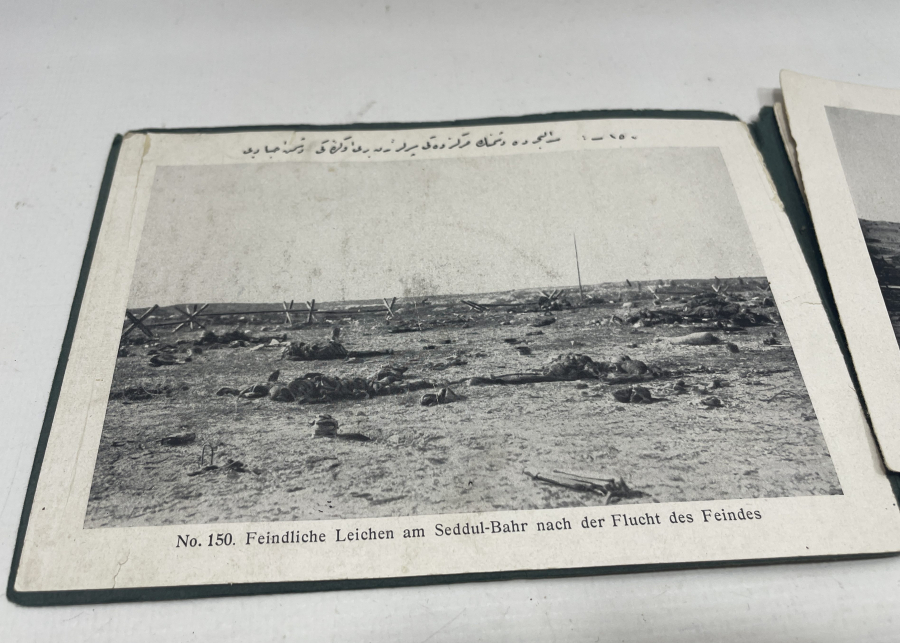 1. DÜNYA SAVAŞI'NDA ÇANAKKALE CEPHESİ GÖRSELLERİ BULUNAN ALBÜM