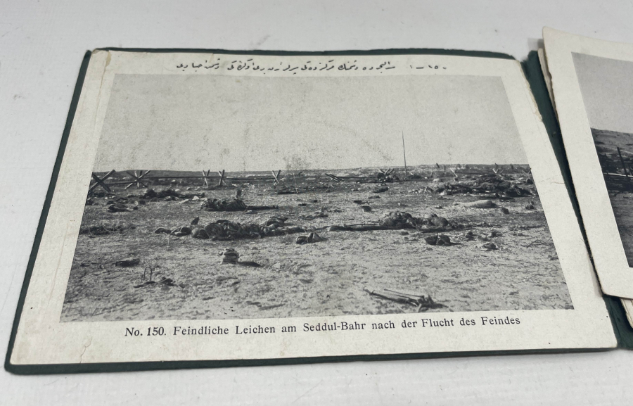 1. DÜNYA SAVAŞI'NDA ÇANAKKALE CEPHESİ GÖRSELLERİ BULUNAN ALBÜM