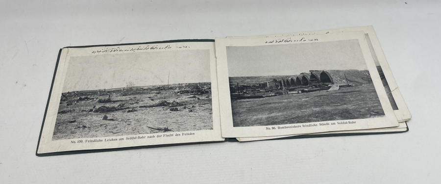 1. DÜNYA SAVAŞI'NDA ÇANAKKALE CEPHESİ GÖRSELLERİ BULUNAN ALBÜM