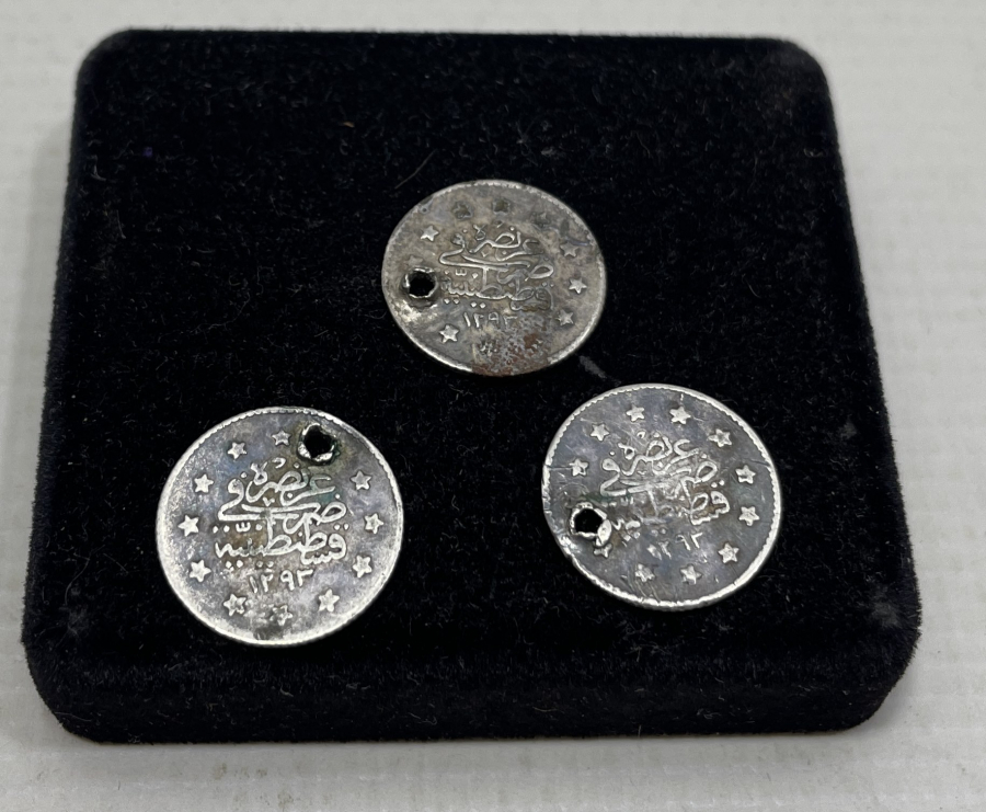 ABDÜLHAMİD HAN DÖNEMİ GÜMÜŞ 1 KURUŞ LOTU