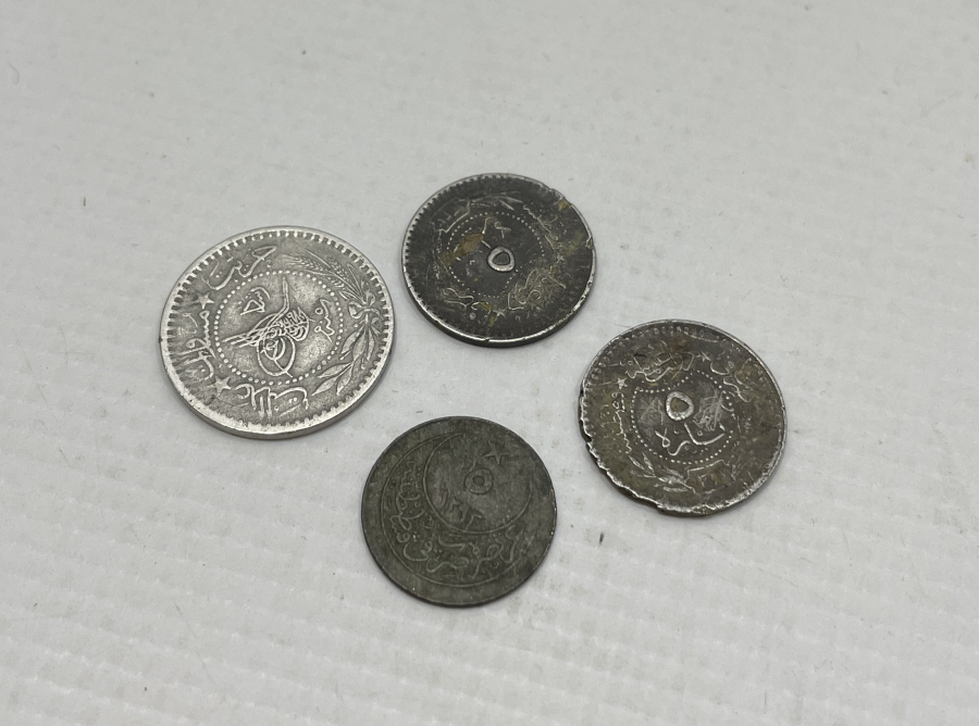 ABDÜLHAMİD VE MEHMET REŞAD HAN DÖNEMİNE AİT OSMANLI PARALARI LOTU