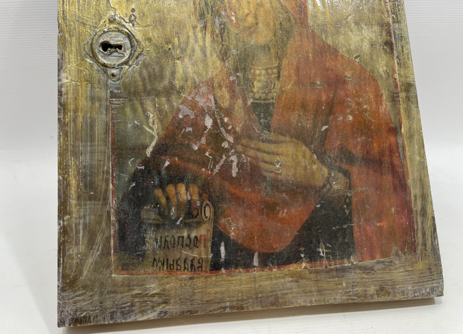 AHŞAPTAN MAMUL RUM İŞİ İKONALI DOLAP KAPAĞI